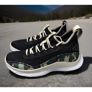 Under Armour Curry 8 Camo Green Unreleased Rare Men Size 9.5 3024474-008 New